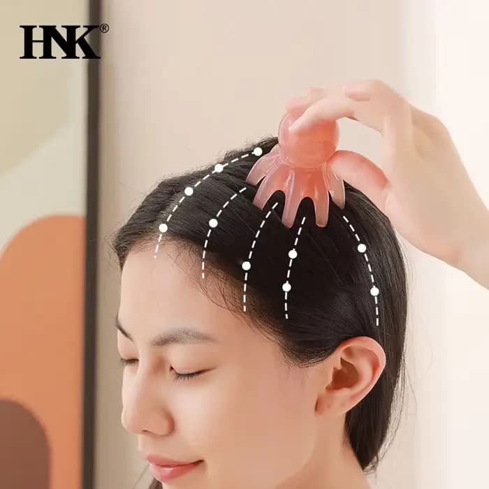Peigne de Massage en résine poulpe