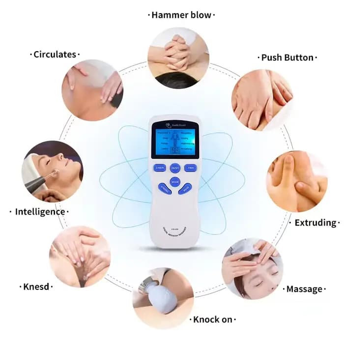 Masseur électrique à double canal EMS