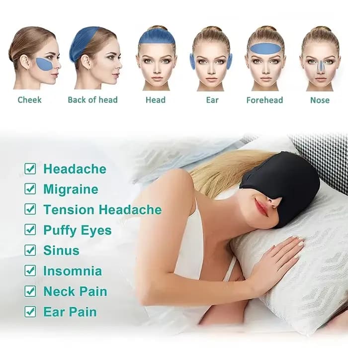Bonnet de massage pour les yeux