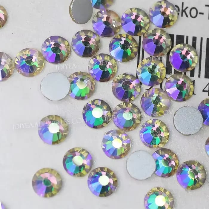 Paradise Shine – strass à ongles en pierre de cristal, pour bricolage, manucure, art 3d, paillettes de mariage, vêtement