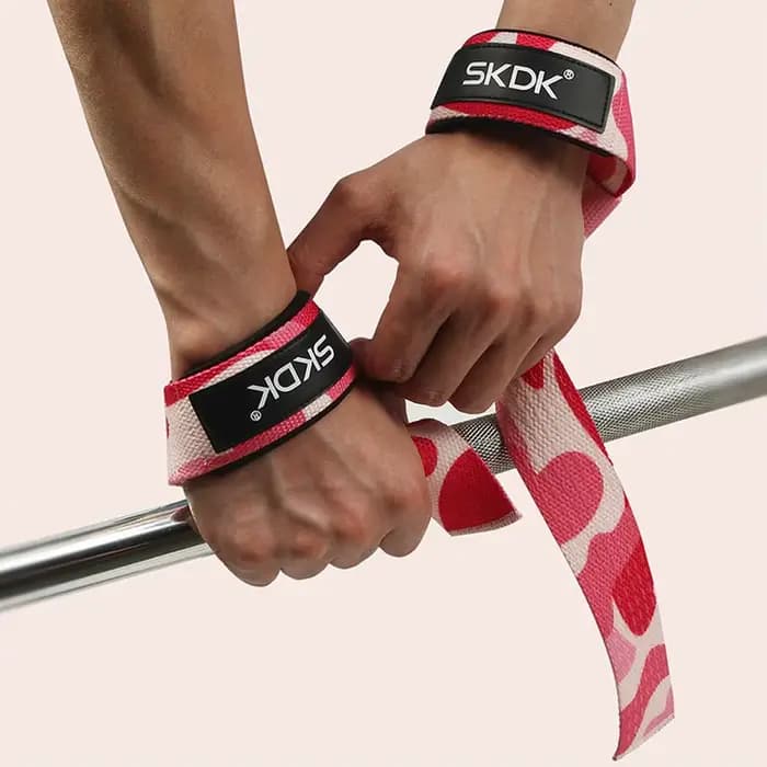Sangle de levage pour poignets, sangles de maintien pour soulevé de terre, musculation, CrossFit, entraînement de force, sangle antidérapante