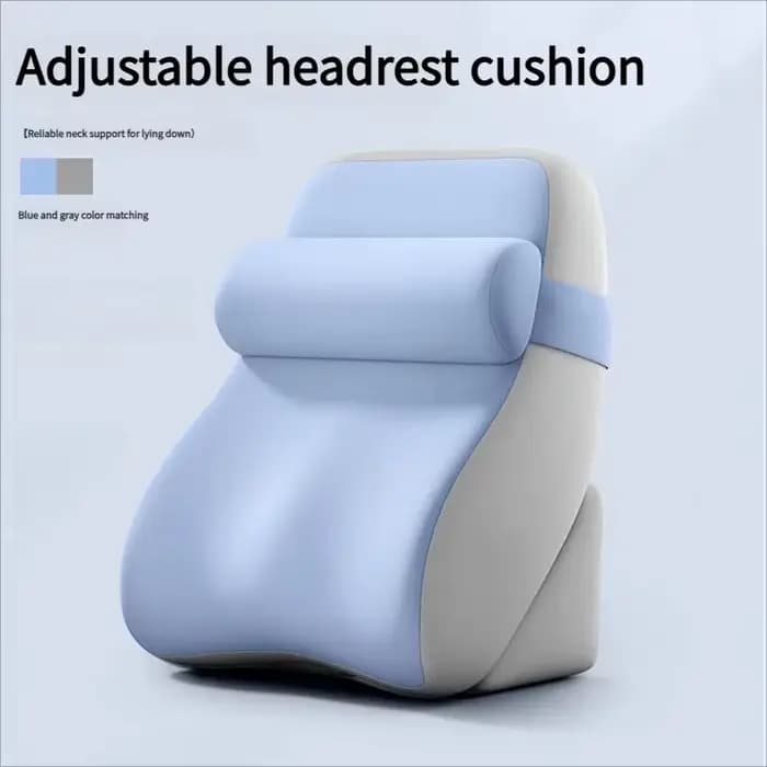 Coussin de soutien ergonomique multi-angles réglable pour s'asseoir au lit, soutien lombaire profilé pour soulager la pression du bas du dos