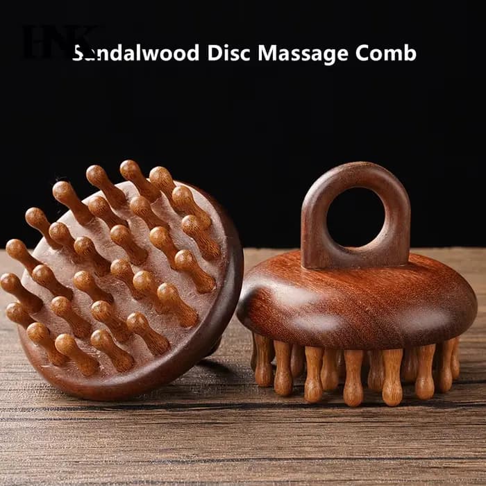 Peigne de Massage thérapeutique en bois