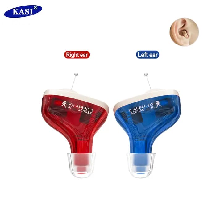 2024 nouveau pas cher 4 canaux Invisible aide auditive prix fabricant chiffre amplificateur de son CIC aides auditives amplificateur Mini oreille