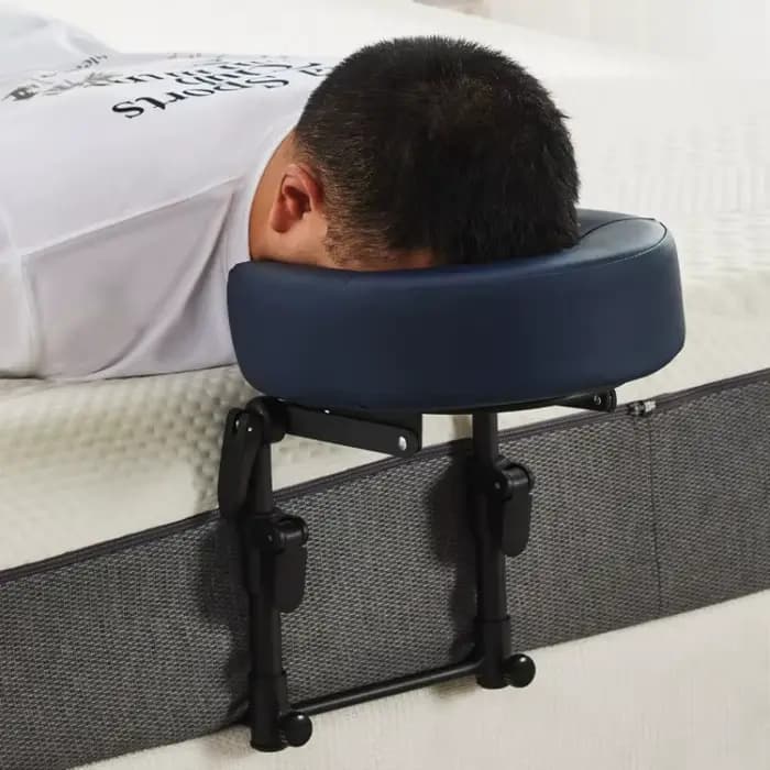 Kit de repose-tête de Massage pour matelas de lit avec oreiller facial en mousse à mémoire de forme pour Salon SPA
