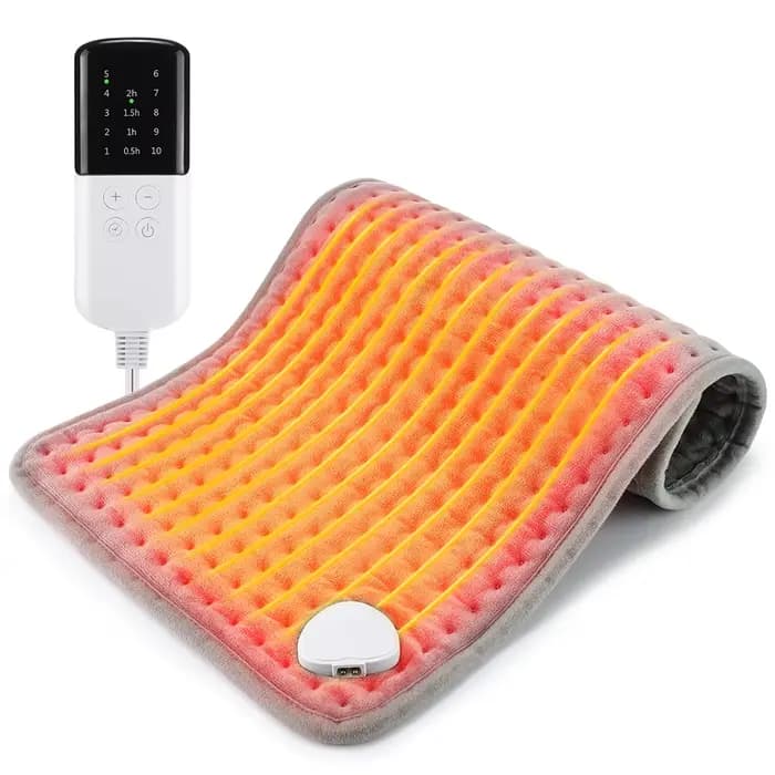 Coussin chauffant électrique 30x60cm