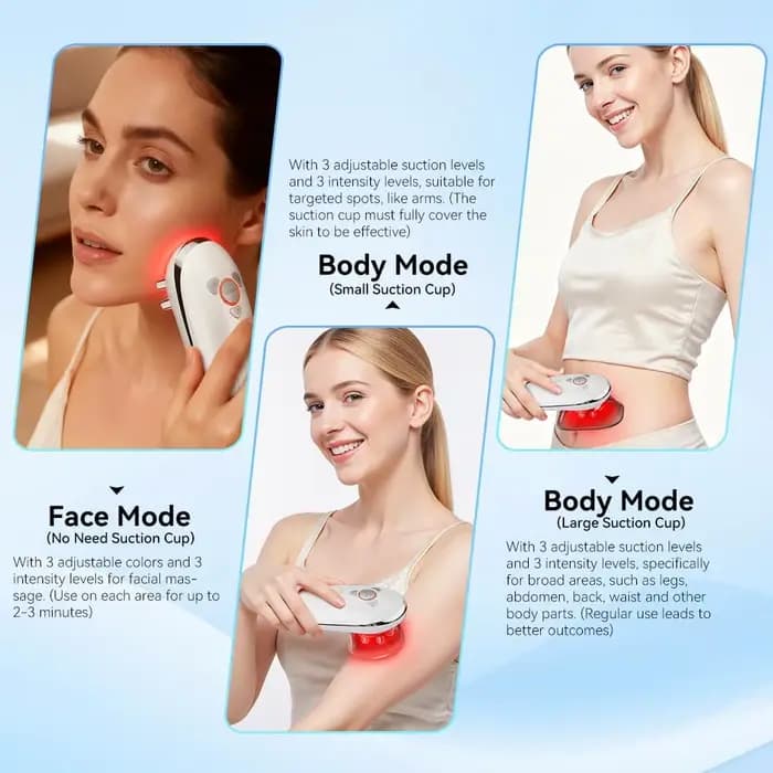 Appareil anti-cellulite et raffermissant pour la peau