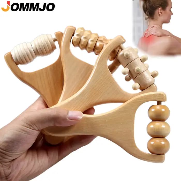 Rouleau de Massage en bois