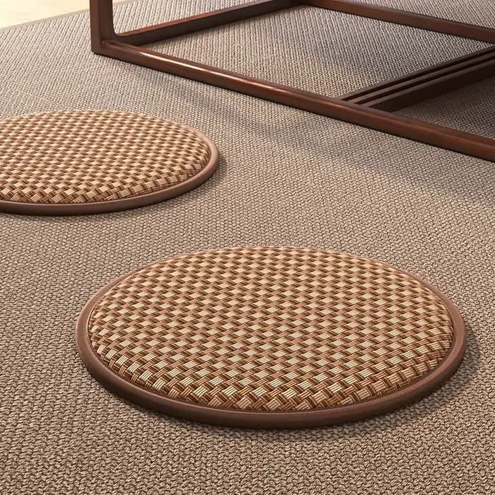 Coussin de méditation Zen Zafu épais et doux antidérapant pour Zazen