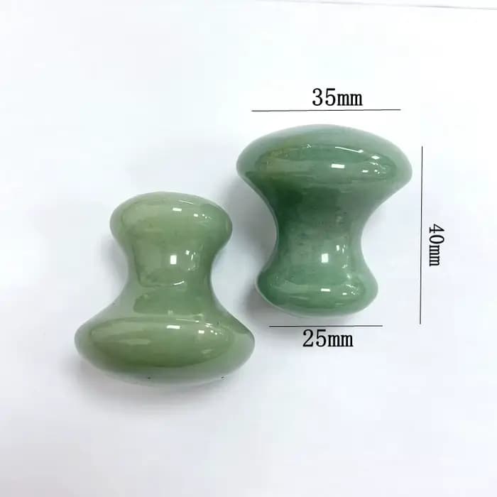 Pierre de massage en cristal de guérison en forme de champignon