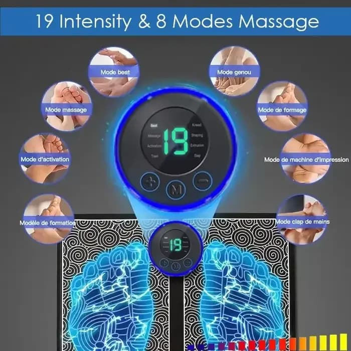 Masseur de pieds à impulsion EMS