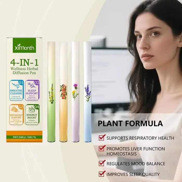 Stylo diffuseur d'aromathérapie 4 en 1