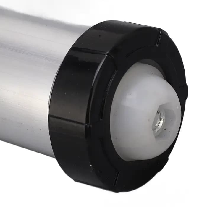Pistolet à silicone pour tubes en aluminium 600 ml avec 10 embouts, pistolet à silicone pneumatique