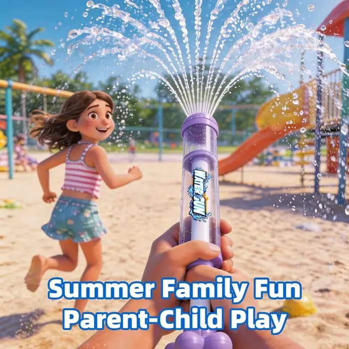 Pistolet à eau pour enfants, jeux d'été interactifs, jouets à pulvérisation d'eau, accessoires de photographie et d'ambiance