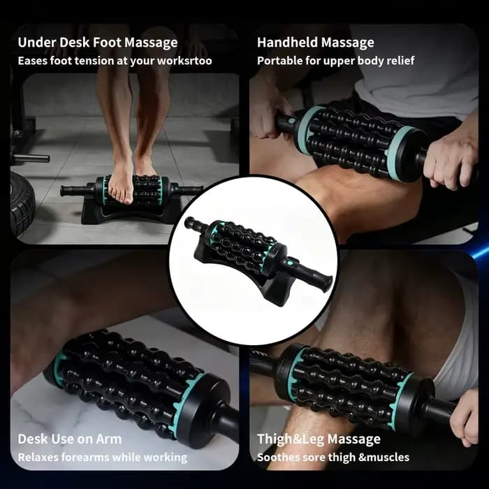 Rouleau de massage électrique pour relaxation musculaire profonde