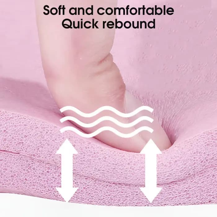 Tapis de Yoga pliable rose
