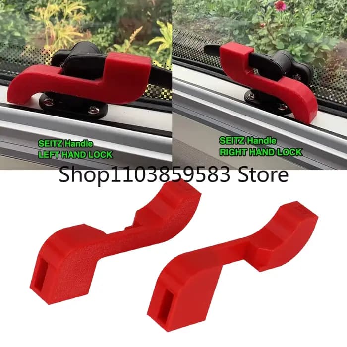 1 paire de serrures de caravane pour SEITZ, loquets de fenêtre dométiques, accessoires d'intérieur de camping-car, serrures de sécurité de fenêtre de caravane