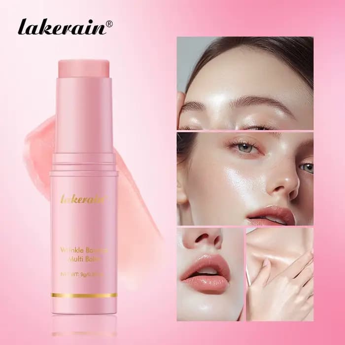 Baume rose coréen hydratant pour la peau, produit de base de maquillage, soin du visage, hydratant en profondeur, multifonctionnel