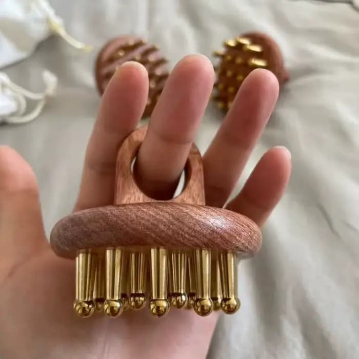 Peigne de Massage méridiens de tête