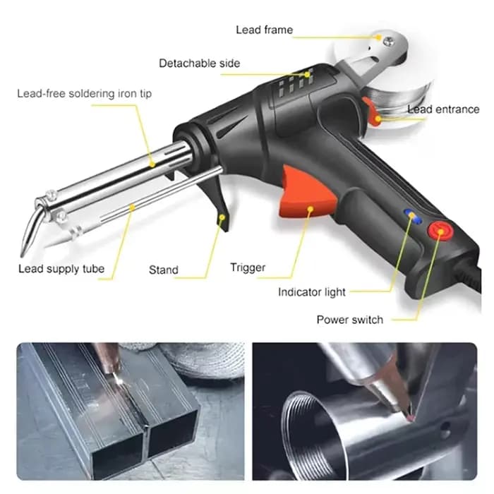 Machine à souder au Laser pistolet de soudage Laser pour métal fer à souder multifonction pistolet à souder ensemble fer à souder filaire automatique I