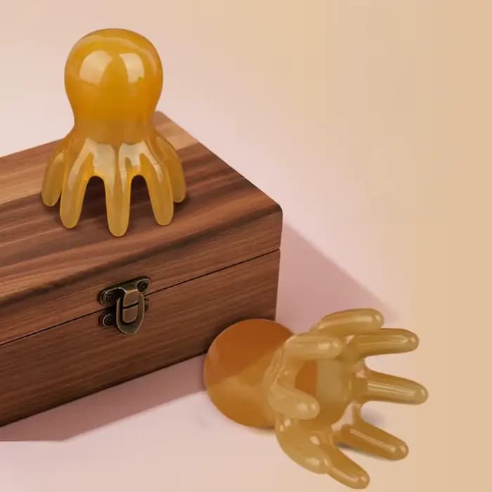 Peigne de massage pour la tête Octopus