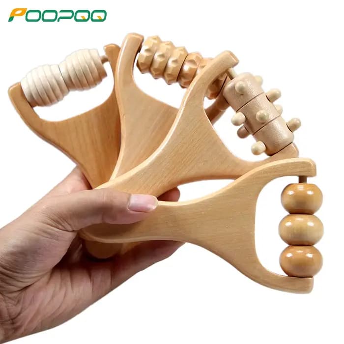 Rouleau de Massage en bois