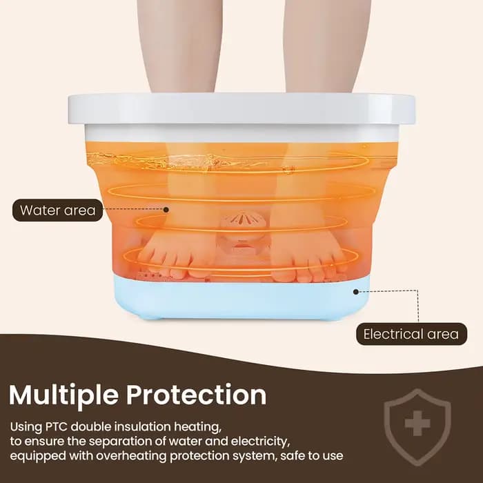 Baignoire de massage des pieds portable