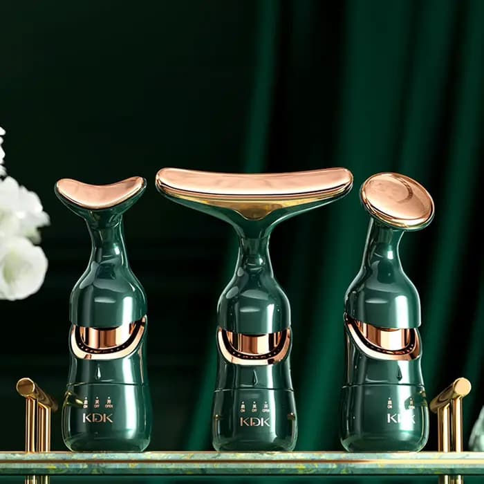3 en 1 soins de la peau dispositif de levage raffermissant du visage cou Massage des yeux
