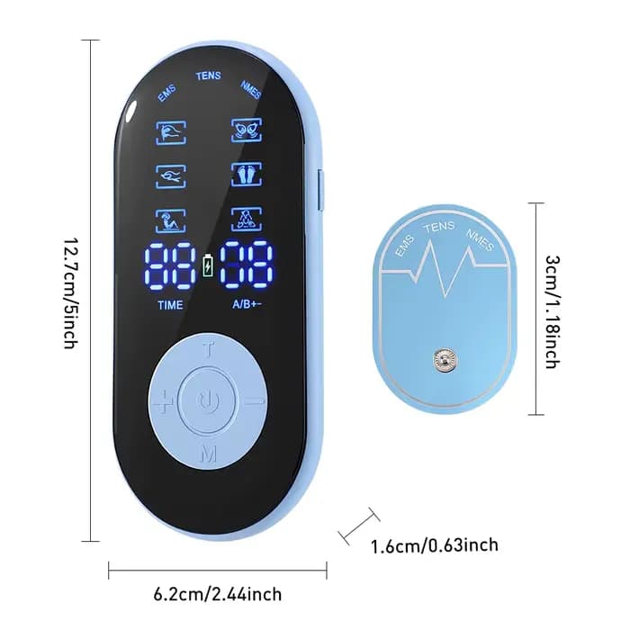 EMS NMES TENS masseur de corps électronique stimulateur musculaire 18 Modes 30 intensités