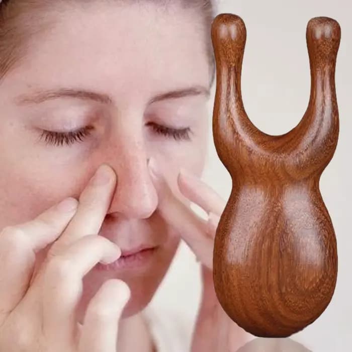 Masseur de cuir chevelu en bois de santal
