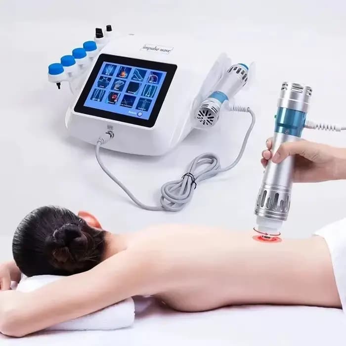 Machine de thérapie par ondes de choc pour les traitements de Relaxation et le soulagement des maux de dos