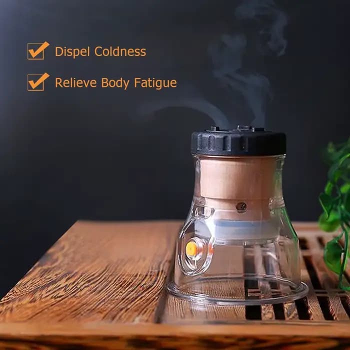 Moxibustion – boîte de ventouses sous vide