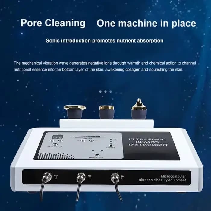 2025 la nouvelle Machine à ultrasons Portable 1 MHZ et 3 MHZ thérapie soins de la peau