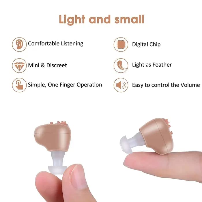 Aide auditive rechargeable pour les personnes âgées, réduction du bruit, batterie longue durée, aide auditive avec base portable