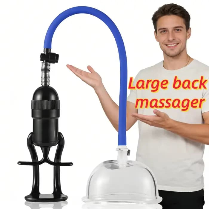 Appareil de massage manuel à ventouses grandes