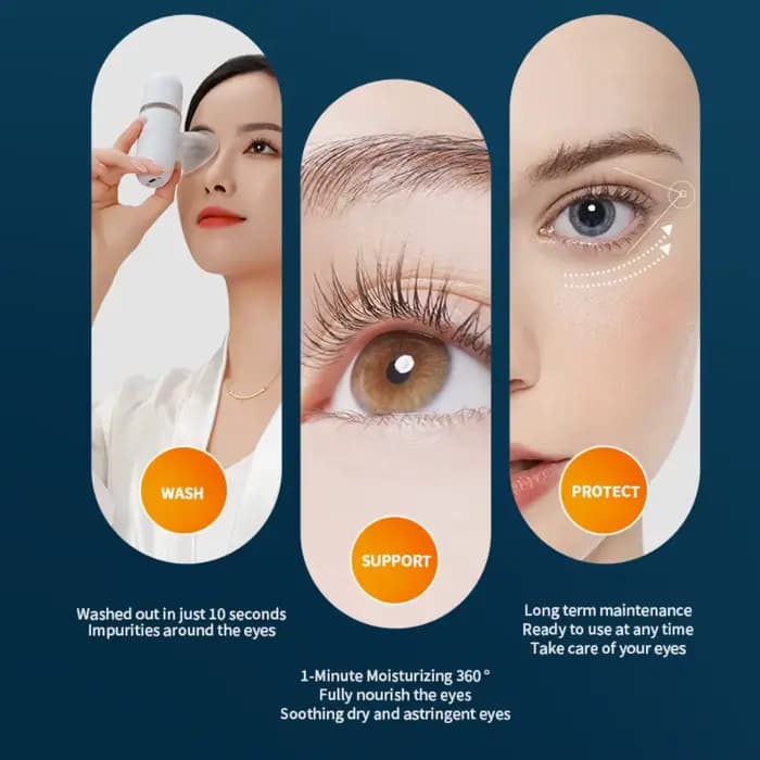 Dispositif de vapeur pour les yeux