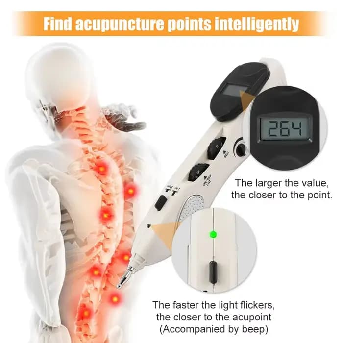 Stylo d'acupuncture électronique laser