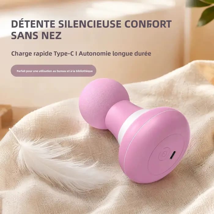 Pistolet de massage électrique USB avec 6 modes de réglage