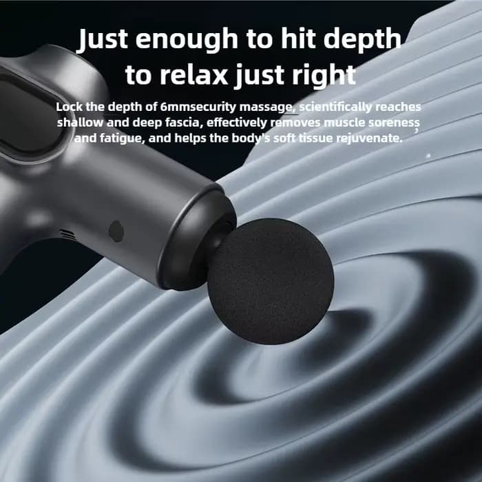 Pistolet de massage intelligent à vibrations professionnel