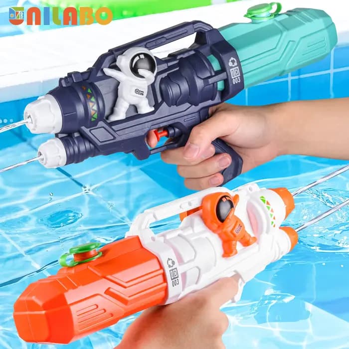 Pistolet à eau jouet pour enfants, pistolet à eau puissant avec capacité d'humidité de 500ML, pistolet à gicler longue portée pour piscine pour garçons et filles