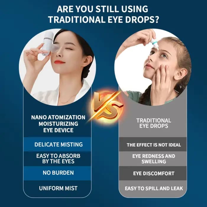 Dispositif de vapeur pour les yeux