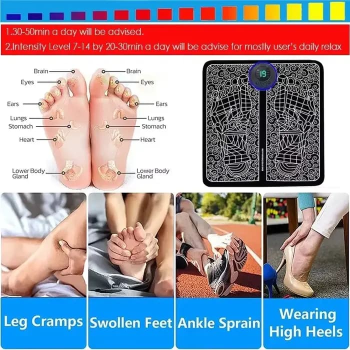 Masseur de pieds à impulsion EMS