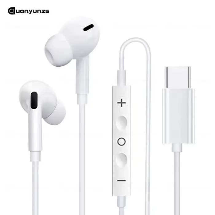 Écouteurs intra-auriculaires filaires d'origine pour iPhone 15 16 14 13 12 11 Pro Max 7/8Plus X XR XS, oreillettes Lightning USB C 3.5mm