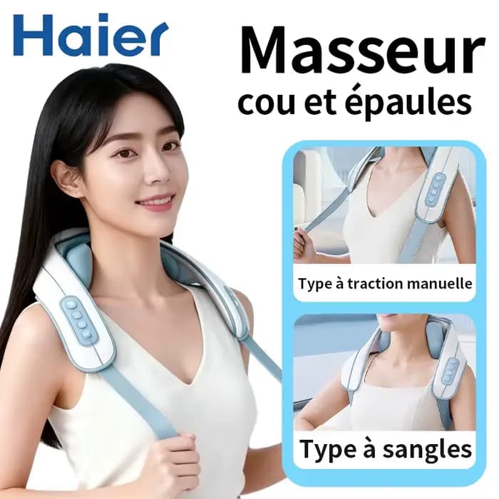 Masseur cervical électrique Haier pour le cou