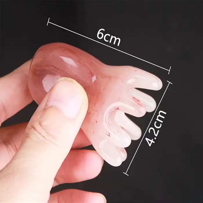 Peigne de Massage méridien en forme de poulpe