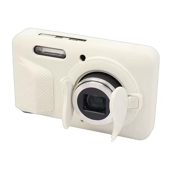 Étui pour appareil photo en silicone souple FZ55 avec capuchon de protection d'objectif pour KODAK PIXPRO FZ55