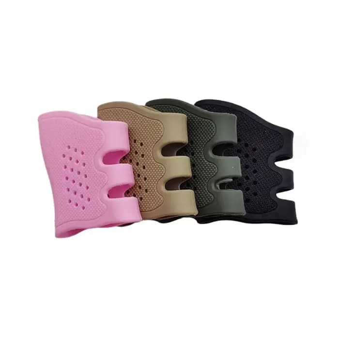 Étui de poignée en caoutchouc adapté pour Glock 17 19 20 21 22 23 34 43 1911, accessoires de chasse, housse de protection