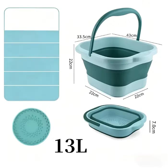 Baignoire de massage pliable pour les pieds