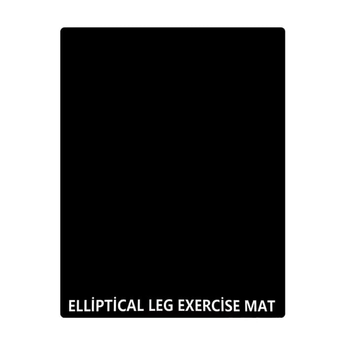 Tapis d'exercice elliptique pour les jambes, à poser sous le bureau, pour une stabilité accrue, tapis d'exercice pour les pieds assis, pour le fitness et le sport