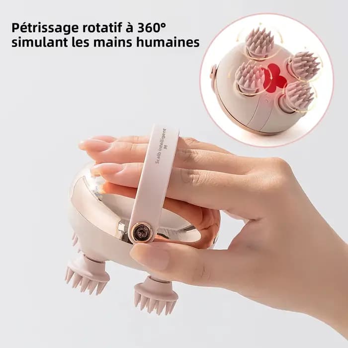 Instrument de Massage de tête masseur